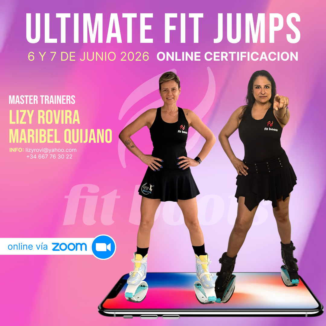 Certificación Virtual Ultimate Fit Jumps  6 y 7 de junio con Master Trainers Lizy Rovira & Maribel Quijano